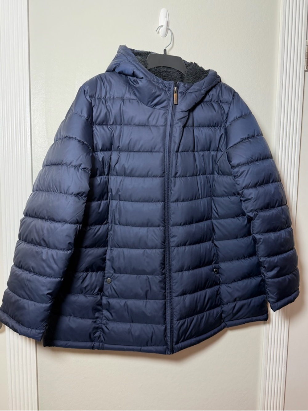 Weatherproof Men’s Navy Blue Puffer Jacket - Size 2X